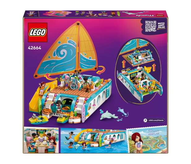 LEGO Friends 42664 Przygoda na łodzi - 1331628 - zdjęcie 6